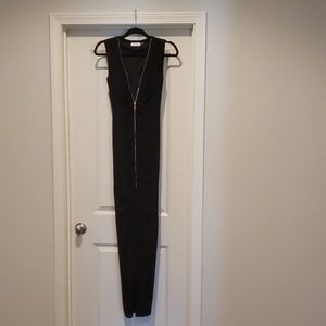 Calvin Klein Sleeveless Black Formal Dress